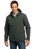 Port Authority® Textured Hooded Soft Shell Jacket. J706