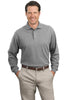 Port Authority® Long Sleeve Pique Knit Polo. K320