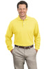 Port Authority® Long Sleeve Pique Knit Polo. K320