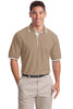 Port Authority® Silk Touch Polo with Stripe Trim.  K501"