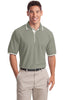 Port Authority® Silk Touch Polo with Stripe Trim.  K501"