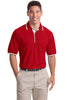 Port Authority® Silk Touch Polo with Stripe Trim.  K501"