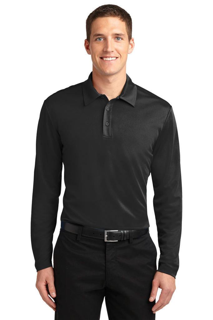 Port Authority® Silk Touch Performance Long Sleeve Polo. K540LS"