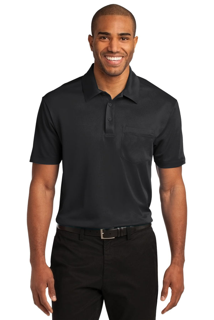 Port Authority® Silk Touch Performance Pocket Polo. K540P"