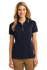 Port Authority® Ladies Rapid Dry Tipped Polo. L454"