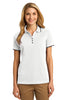 Port Authority® Ladies Rapid Dry Tipped Polo. L454"