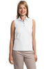 Port Authority® Ladies Silk Touch Sleeveless Polo.  L500SVLS"