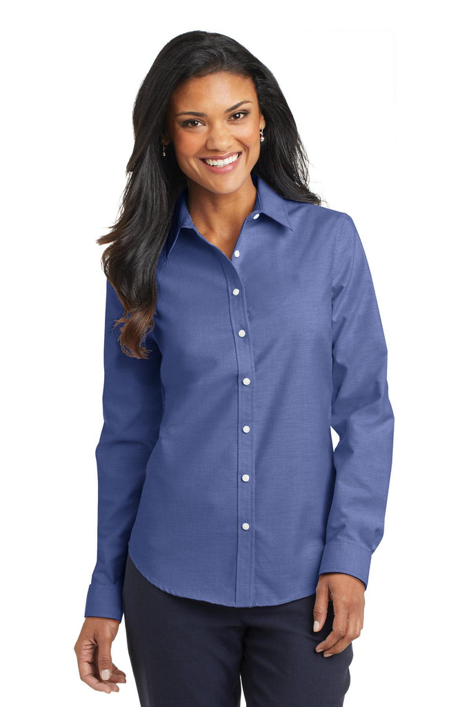 Port Authority® Ladies SuperPro Oxford Shirt. L658"