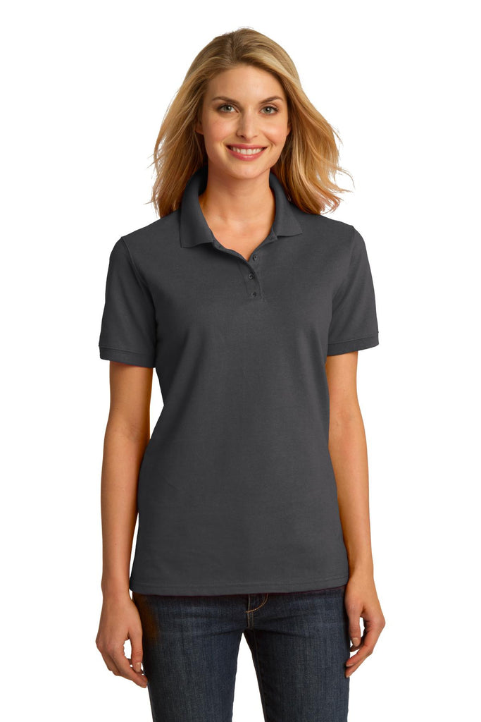 Port & Company® Ladies Ring Spun Pique Polo. LKP150