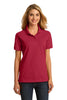 Port & Company® Ladies Ring Spun Pique Polo. LKP150