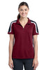 Sport-Tek® Ladies Tricolor Shoulder Micropique Sport-Wick® Polo. LST658