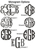 MB Greene Monogrammed Duffel Bag