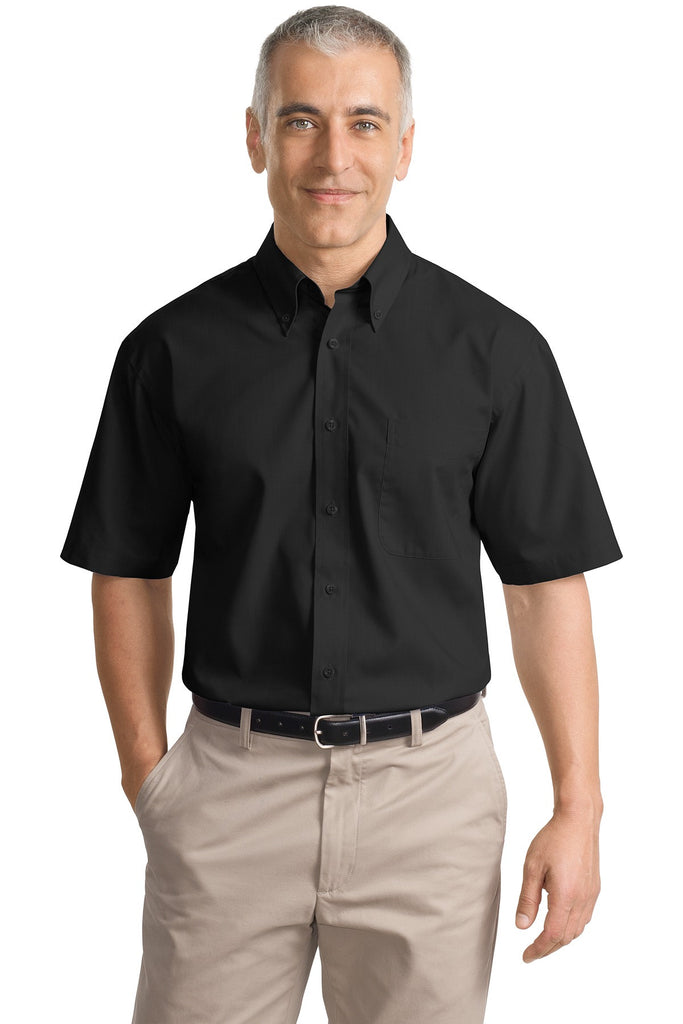 Port Authority® Short Sleeve Value Poplin Shirt. S633