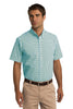 Port Authority® Short Sleeve Gingham Easy Care Shirt. S655