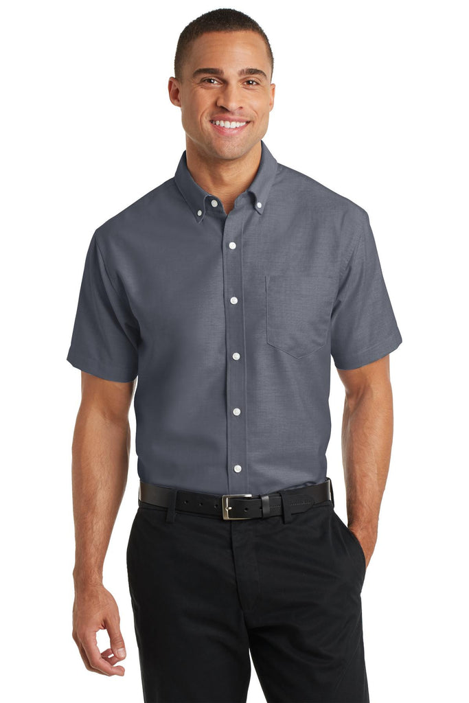 Port Authority® Short Sleeve SuperPro Oxford Shirt. S659"