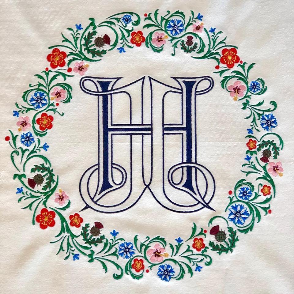 Sweatshirt with Full Chest Monogram Sweatshirt with Full Chest Monogram