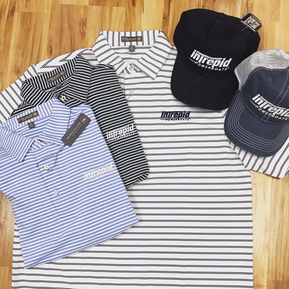 Peter Miller Striped Polos & Hats