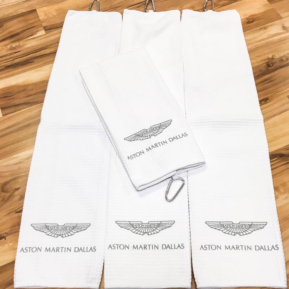 Aston Martin Dallas - Monogrammed Towels Aston Martin Dallas - Monogrammed Towels
