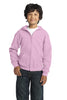 Gildan® Youth Heavy Blend Full-Zip Hooded Sweatshirt. 18600B"