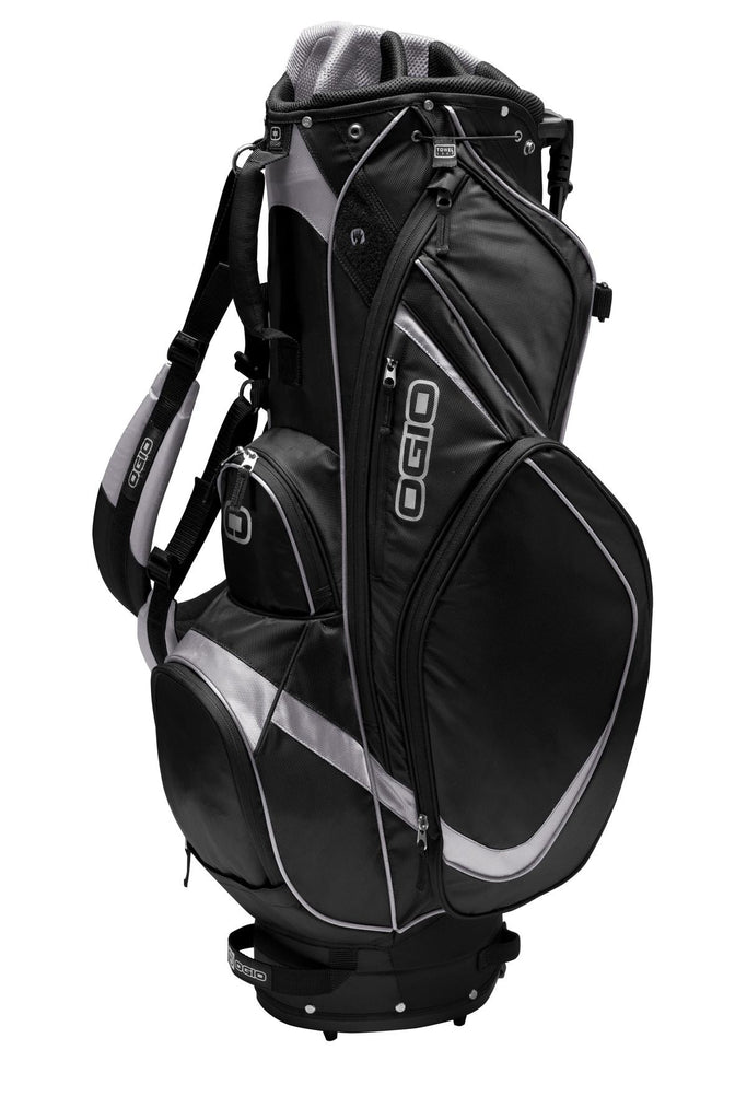 Ogio Golf Bag/Used with Stand and Backpack Strap - Black & Silver