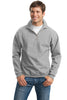 JERZEES® SUPER SWEATS® - 1/4-Zip Sweatshirt with Cadet Collar.  4528M