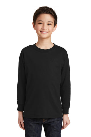 Gildan® Youth Heavy Cotton 100% Cotton Long Sleeve T-Shirt. 5400B"
