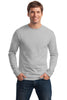 Hanes® - Tagless® 100% Cotton Long Sleeve T-Shirt.  5586
