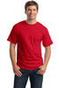 Hanes® - Tagless® 100%  Cotton T-Shirt with Pocket.  5590