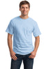 Hanes® - Tagless® 100%  Cotton T-Shirt with Pocket.  5590