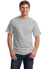 Hanes® - Tagless® 100%  Cotton T-Shirt with Pocket.  5590