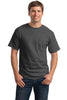 Hanes® - Tagless® 100%  Cotton T-Shirt with Pocket.  5590