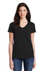 Gildan® Ladies Heavy Cotton 100% Cotton V-Neck T-Shirt. 5V00L"