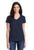 Gildan® Ladies Heavy Cotton 100% Cotton V-Neck T-Shirt. 5V00L"