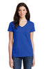 Gildan® Ladies Heavy Cotton 100% Cotton V-Neck T-Shirt. 5V00L"