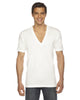 American Apparel Unisex Sheer Jersey Short-Sleeve Deep V-Neck