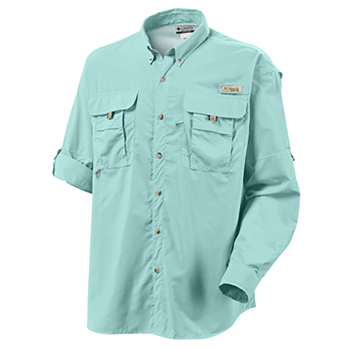 Embroidered Work Shirts Columbia Women's White Bahama Long-Sleeve Shirt