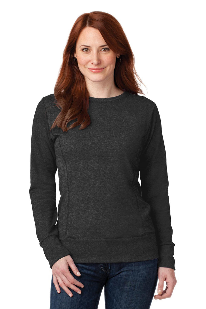 Anvil ladies french terry 2025 crewneck sweatshirt