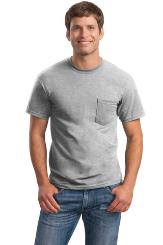Gildan® - DryBlend® 50 Cotton/50 Poly Pocket T-Shirt. 8300