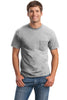 Gildan® - DryBlend® 50 Cotton/50 Poly Pocket T-Shirt. 8300