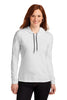 Anvil® Ladies 100% Ring Spun Cotton Long Sleeve Hooded T-Shirt. 887L