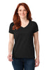 Anvil® Ladies 100% Ring Spun Cotton V-Neck T-Shirt. 88VL