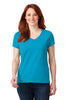 Anvil® Ladies 100% Ring Spun Cotton V-Neck T-Shirt. 88VL