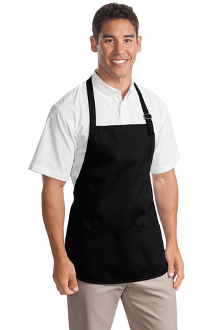 Port Authority® Medium Length Apron with Pouch Pockets.  A510