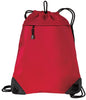 Port Authority® - Improved Cinch Pack with Mesh Trim.  BG810