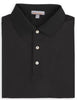 Peter Millar Solid Stretch Jersey Polo With Knit Collar
