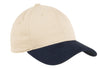 Port Authority® Two-Tone Brushed Twill Cap.  C815