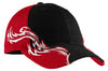 Port Authority® Colorblock Racing Cap with Flames.  C859