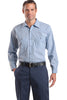 Red Kap® - Long Sleeve Striped Industrial Work Shirt.  CS10