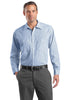 Red Kap® - Long Sleeve Striped Industrial Work Shirt.  CS10