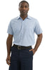 Red Kap® - Short Sleeve Striped Industrial Work Shirt.  CS20